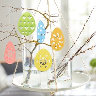 Lav foldede påskeæg, 16 stk