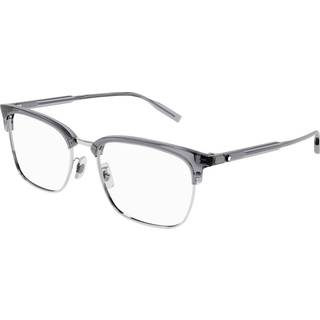Montblanc Mand Montblanc MB0199OA 008 Optiske stel Acetat Grå Firkantet