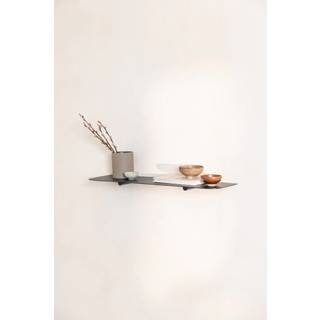 LENN Hylde i rustfri stål H2,2 x B60 x D17 cm - Sort