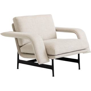 &Tradition Meantime AV29 Lounge Chair Warm Black & Ecriture 0210