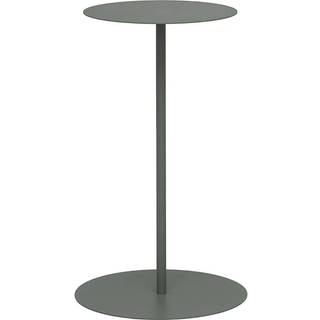 Hillerstorp, Jet Set Sidebord Ø35x74 cm Grå/grøn
