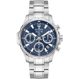 Bulova 96B466 Herrenuhr Chronograph Marine Star Stahl/Blau