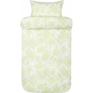 Hoie Sengetøjssæt Ragna Dæmpet Lime 150x210 cm