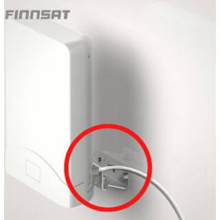 Finnsat Vægbeslag Bluecloud Mimo 5G og FS1500-antenne