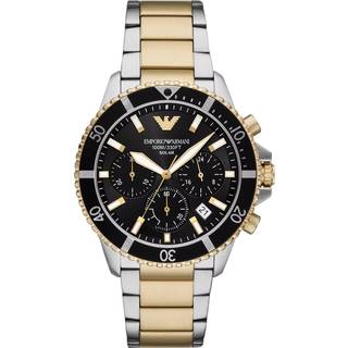 Emporio Armani World Explorer AR11680 - Herre - 43 mm - Analog - Quartz - Mineralglas