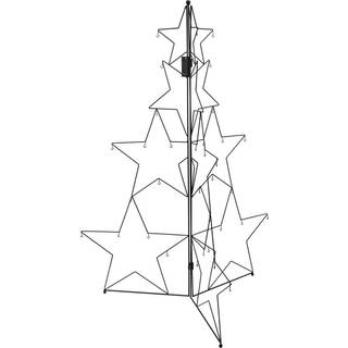 Foldbart juletræ til julekugler 110 cm