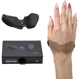 DeltaHub Carpio 2.0 Ergonomisk Håndledsstøtte - Left - S - Grå