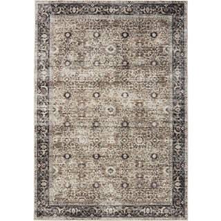 ATLAS Koksgrå Taupe Vaskbart Tæppe - Rektangulær / 120x170 cm / Grå