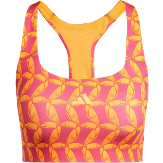 adidas x FARM Rio Medium-Support bh - Bright Orange / Bold Pink / Semi Spark - M (A-B)