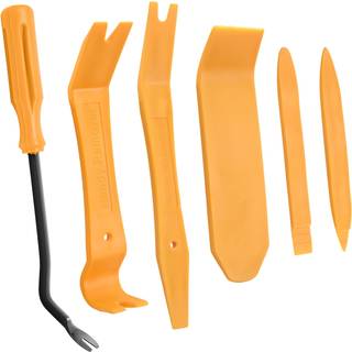 Axelect 6 Pack Trim Removal Tool Kit Car Panel Door Audio Trim Tool Kit Auto Clip Fastener Remover Pry Tools Set