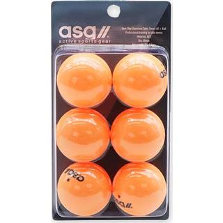 ASG Bordtennisbolde 6-pak - orange