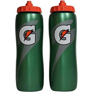 Gatorade G 32 oz Squeeze-vandflaske - 2-pak, Nyt let greb-design til øjeblikkelig hydrering på farten