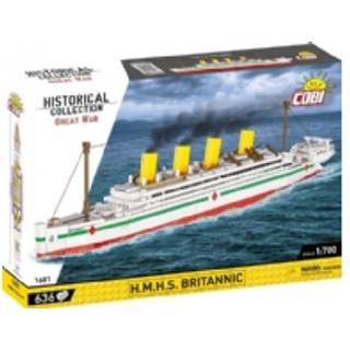 H.M.H.S. Britannic 636 Klodser COBI Historisk Byggeklodser 1681