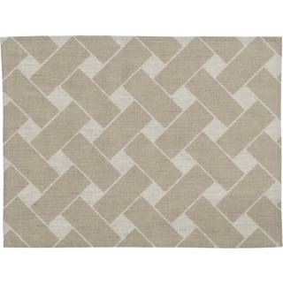Almedahls Korg XL dækkeserviet 34x45 cm 2-pak Natur-taupe