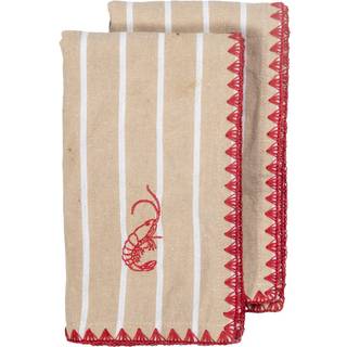 Byon Bubba stofserviet 45x45 cm 2-pak Beige