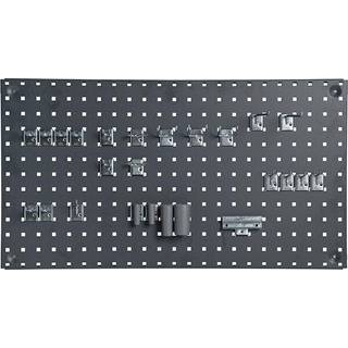 Værktøjstavle til væg 950x2000mm mørk grå