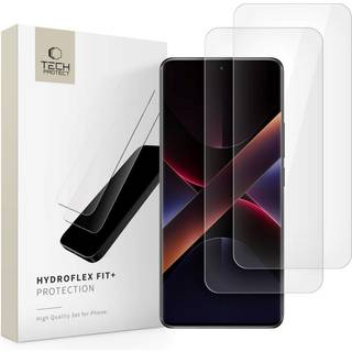 Tech-Protect Hydroflex Fit+ Skærmbeskyttelsesfilm - Xiaomi Redmi Note 14 Pro (5G) / Pro+ - 2 stk - Gennemsigtig