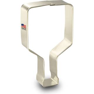 Foose cookie cutters pickle ball racquet eller spejl 4 i tinplade stål håndlavet i USA