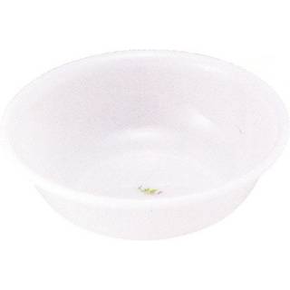 JapanBargain Japanese Plastic Wash Basin til hjemmet og campingsk?l Vask badekar Vandbade Made i Japan Hvid farve