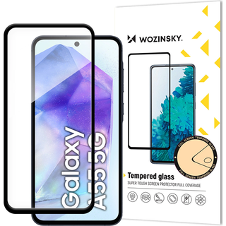 Samsung Galaxy S25+ Wozinsky Super Tough Skærmbeskyttelse Hærdet Glas - 9H - Sort Kant