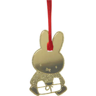 Pluto Design Miffy christmas dekorationsophæng Guld