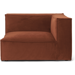 Catena Sofa Armrest Right S401 Rich Velvet - Rust