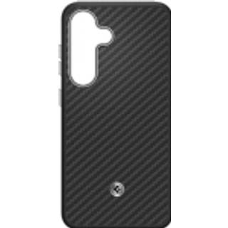 Samsung Galaxy S25+ Spigen Enzo Aramid Cover GP-FPS936PGABW - Sort / Sølv
