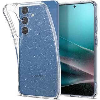 Samsung Galaxy S25+ (Plus) Spigen Liquid Crystal Glitter Bagside Cover - Gennemsigtig