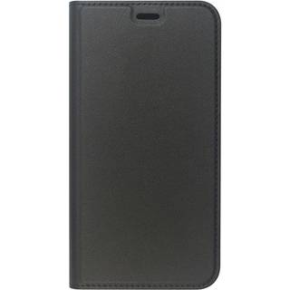 GreenMind iPhone XR Kunstlæder Flip Cover m. Kortholder & Ståfunktion - Sort