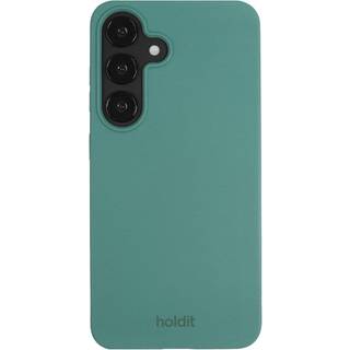 Holdit Samsung Galaxy S25 Soft Touch Silikone Cover - Moss Green