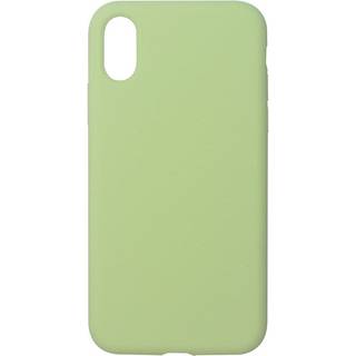 GreenMind iPhone X / XS Foret Silikone Cover - Grøn