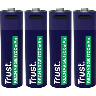 Trust 4 x AA USB-C Rechargeable