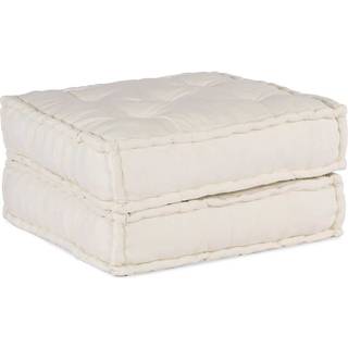 modulær sofaenhed stof 70x70x36 cremefarvet