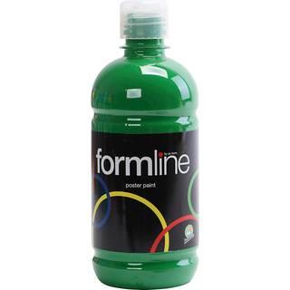 Temperamaling Mat Mørk Grøn 500ml - Kreativ Kvalitet
