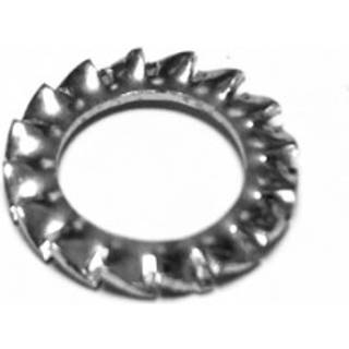PAJO-BOLTE Tandskiver DIN6798 - A FZB M10 200stk Stjerneskive (BC6798AB10)