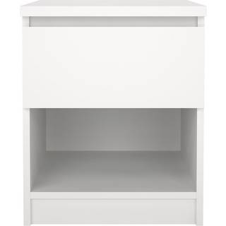 Naia Sengebord 1 skuffe - Hvid