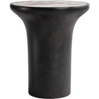 101 Copenhagen Trumpet Sidebord / Calacatta 40 Cm - Sidebord & Aflastningsbord Marmor Coffee - 247034