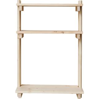 Form & Refine Beam Office Wall Shelf 3 Skrivebord Pine