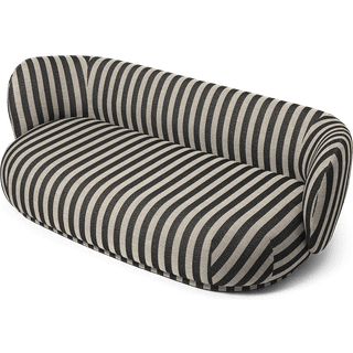 Rico Lounger Sofa - Louisiana - Sand/Black