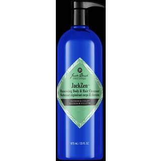 Jack Black Jackzen Renewing Body & Hair Cleanser 3 Oz. - Jordlig duftkrops renser bruser gel kropsvask til mænd og kvinder bruser sæbe til snavs