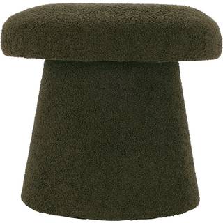 Skammel svamp teddy oliven 43 cm