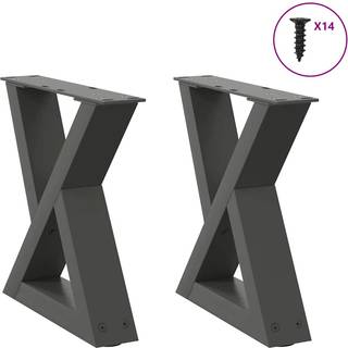 Sofabordben 30X(30-31,3) Cm Stål - Antracitgrå / 30 x (30-31.3) cm