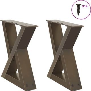 Sofabordben 30X(30-31,3) Cm Stål - Naturfarvet / 40 x (30-31.3) cm