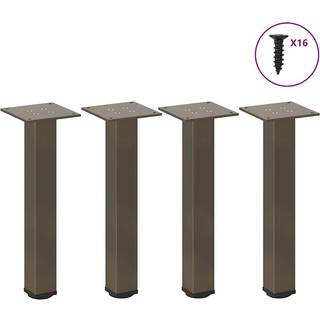 Sofabordben 30-32 Cm Stål - Naturfarvet / 42-44 cm (40 mm)