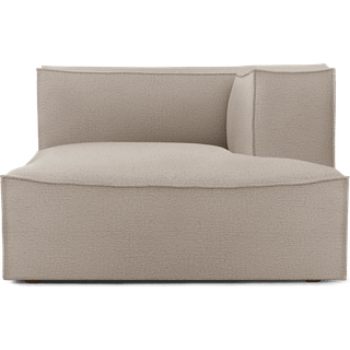 Catena Sofa Chaise Longue Right L601 - Cotton Linen - Natural