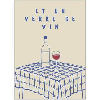 Plakat Et Un Verre de Vin