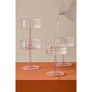CAIO cocktailglas 4-pak - Rosa