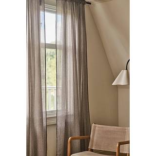 LAYER multifunktionsgardin 2-pak - Brun