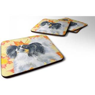 """" Caroline's Treasures Papillon Fall Decorative Coasters multicolor """"