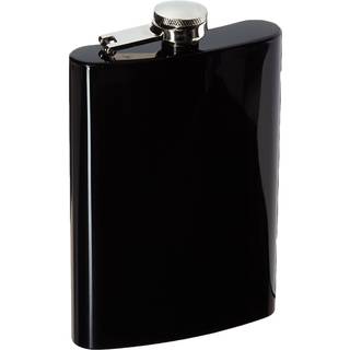 Top hylde kolber rustfrit st?l hofte kolbe forskellige farver 8 oz sort